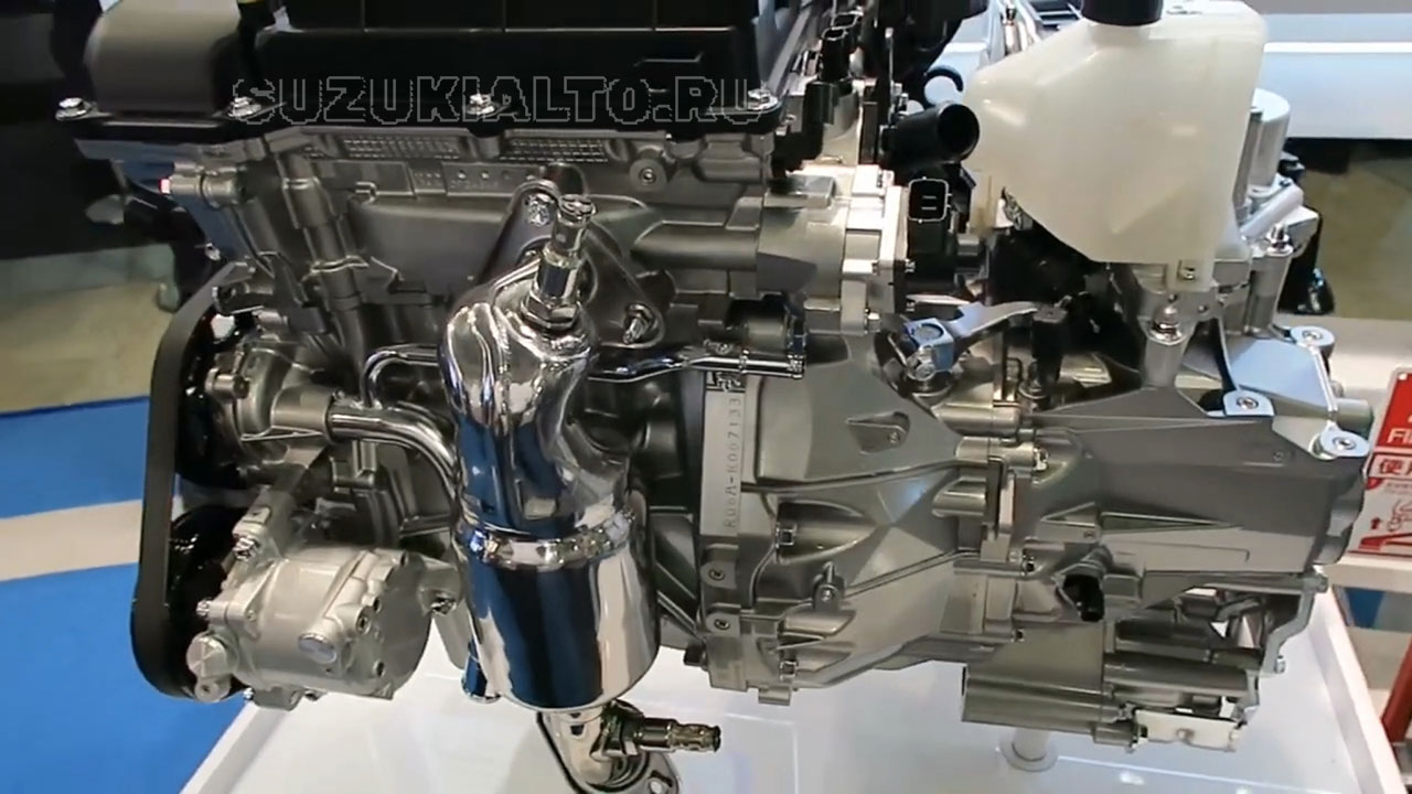 двигатель suzuki alto ha36v с роботом